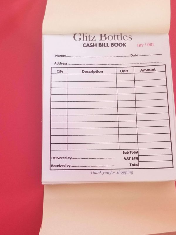 Quarter Size Bill books - 125