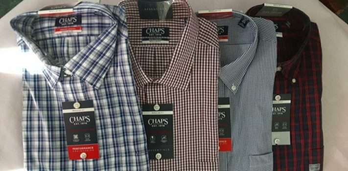 Long Sleeve Plaid Shirt for Men